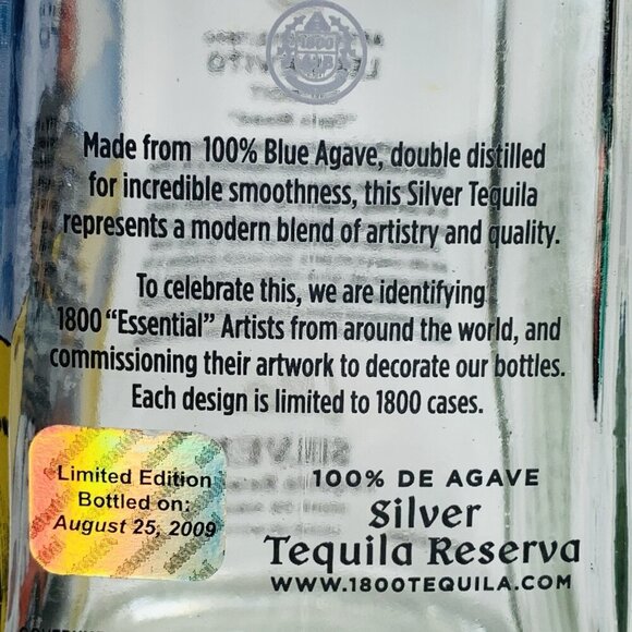 ESSENTIAL 1800 Ltd Ed EMPTY Bottle Artist LEE DEVITO - Open Road 0012/1800 EUC - Picture 7 of 7